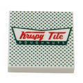 Krispy Tile Doughnuts Tile made using LEGO part - B3 Customs - 