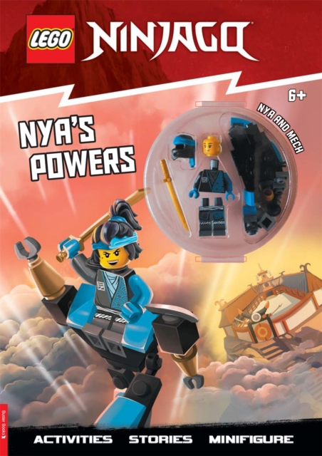 LEGO NINJAGO Nyas Powers with Nya LEGO minifigure and mech by Buster Books