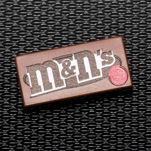 M&N's (Plain) - B3 Customs® Printed 1x2 Tile - 