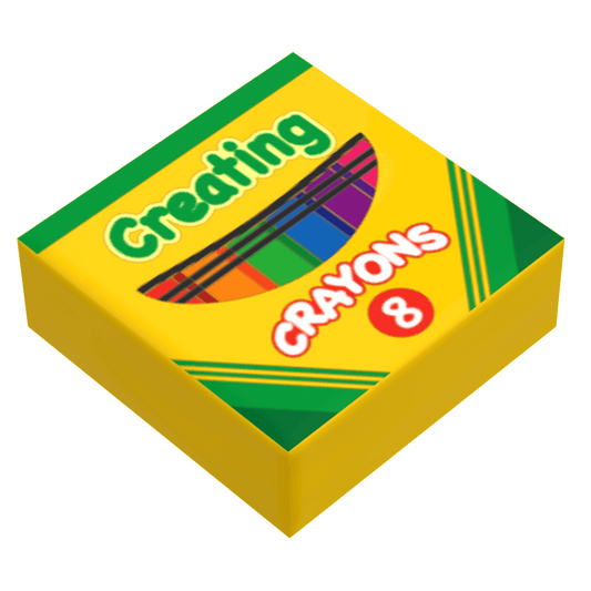 B3 Customs® Creating Crayons Small Box (1x1 Tile) - 