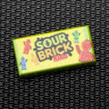 Sour Brick Kids - Custom Printed 1x2 Tile - 
