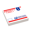 Priority Mail Package, United Plates of America (2x2 Tile) made using LEGO parts - B3 Customs - 