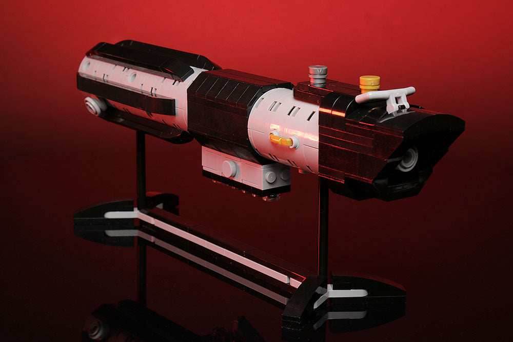 Custom Life Size Darth Vader's Saber w/ Stand made using LEGO parts - 