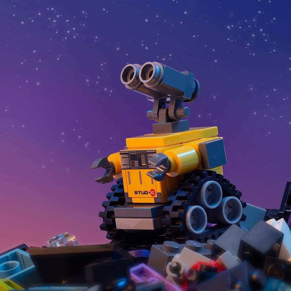 Custom Stud-E Figure made using LEGO parts - 