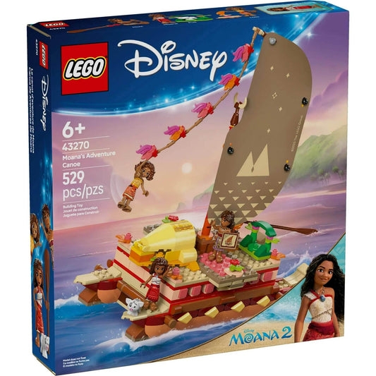 LEGO 43270 Disney Moana's Adventure Canoe - 