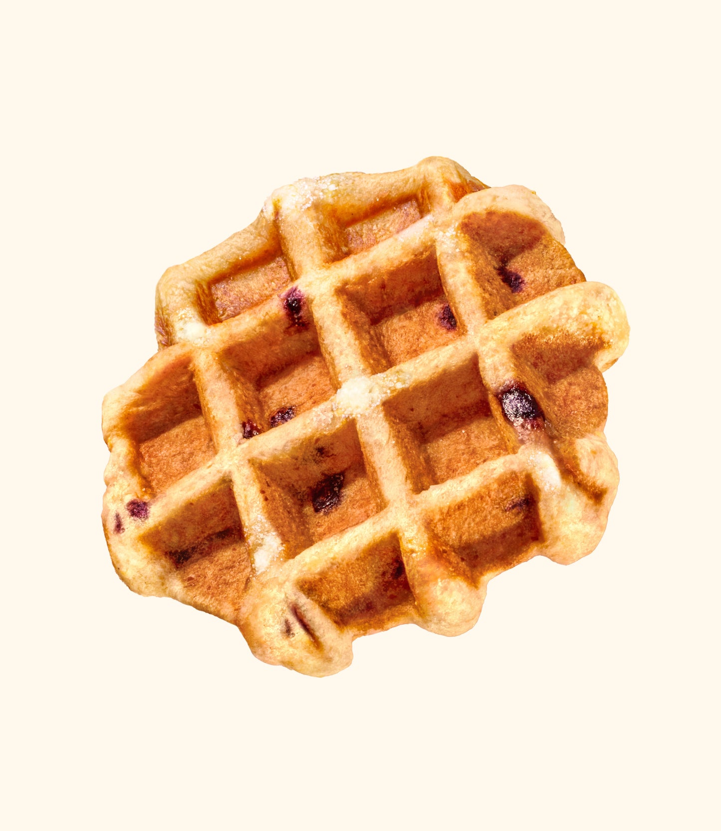 Lemon-Blueberry Liège Vafels