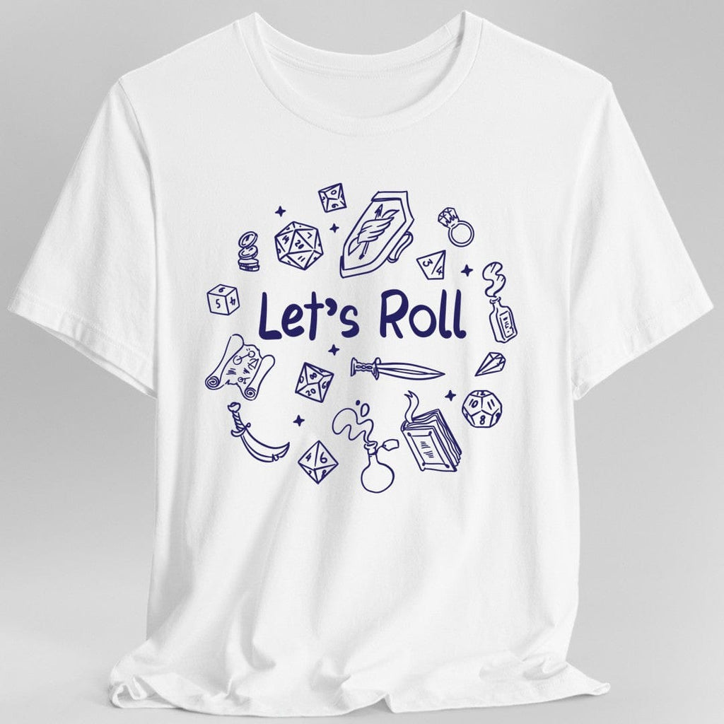 Let's Roll Doodle DnD Shirt