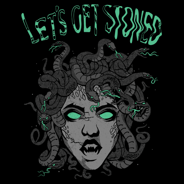 'Let's Get Stoned' Shirt - X-Small