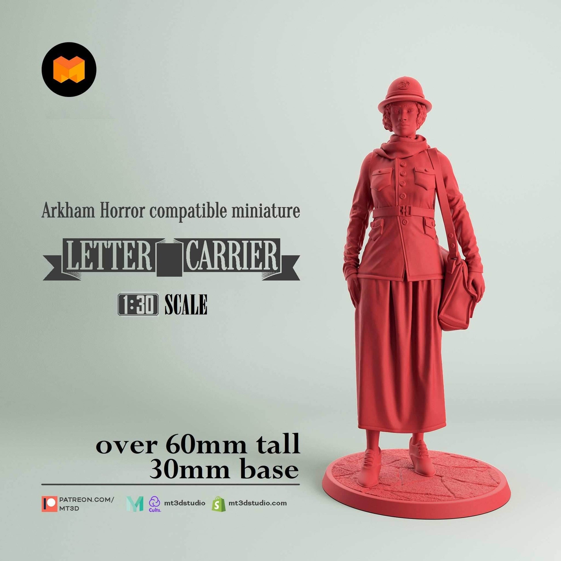 Arkham Compatible Investigator: The Letter Carrier (Stella Clark) - 