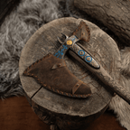 Leviathan Kratos axe with carved handle 35.8"