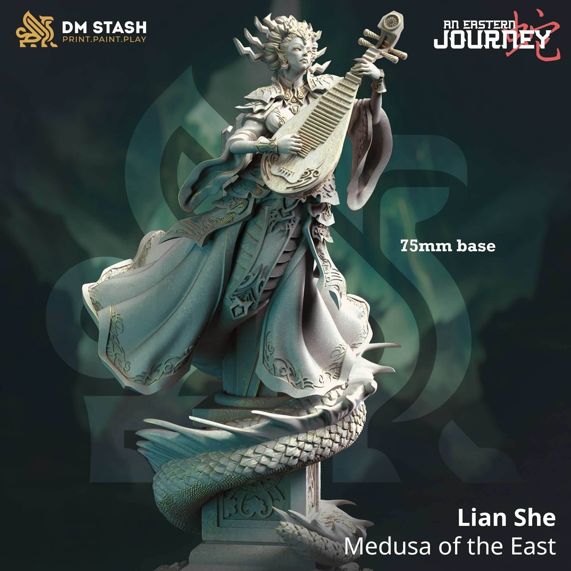 Lian She, Medusa of the East - 
