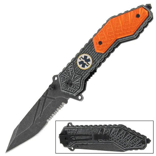 Life Support EMT Emergency Spring Assist Knife