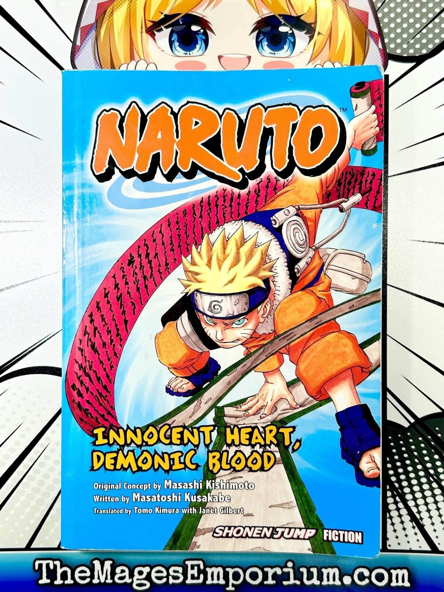 Naruto Innocent Hear, Demonic Blood Light Novel - 