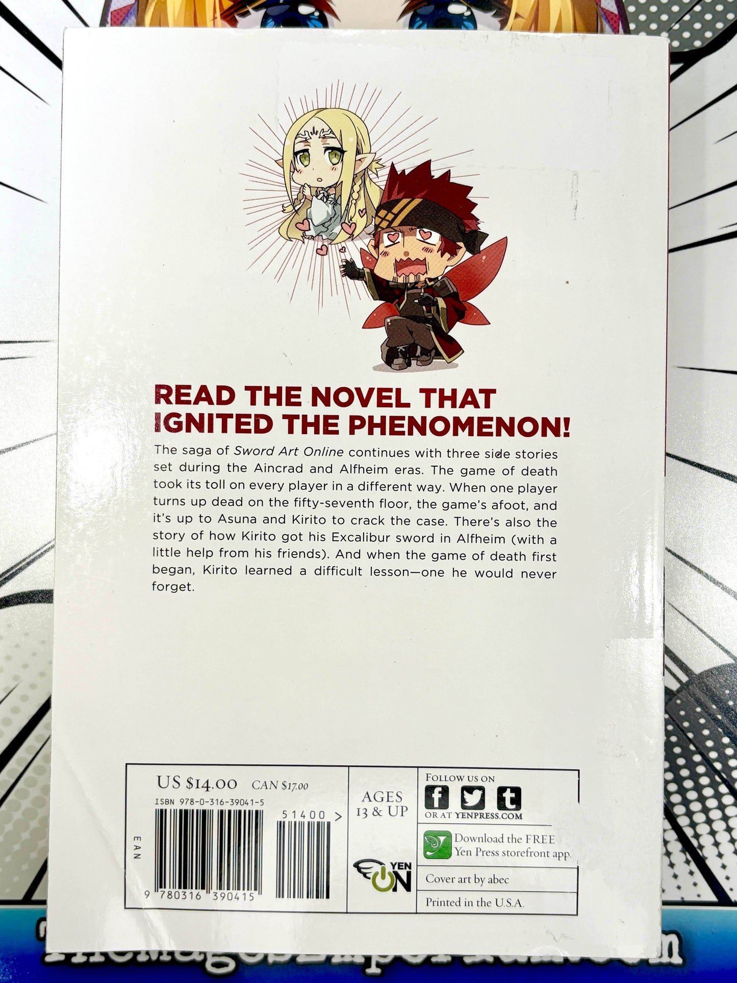 Sword Art Online Early And Late Vol 8 Light Novel DAMAGED - 