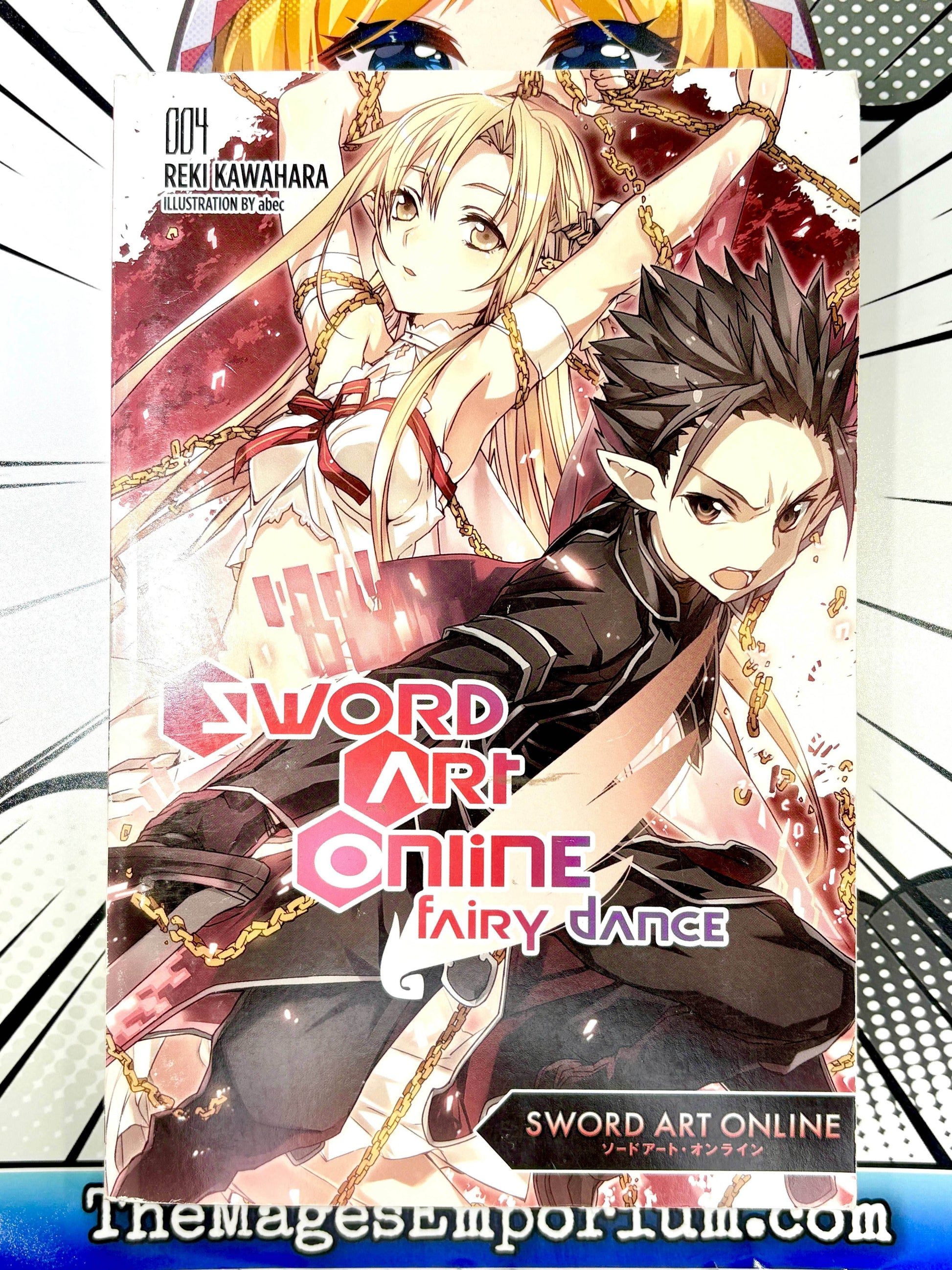 Sword Art Online Fairy Dance Vol 4 Light Novel - 