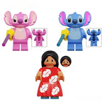 Lilo & Stitch set of 3 Lego Disney Lego Minifigures Custom Toys