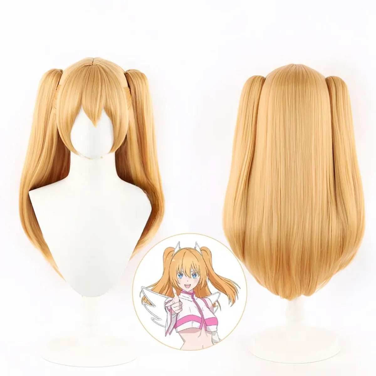 2.5D Seduction Lilysa Amano Cosplay Costume – Full Set with Wig - XS / Wig Only