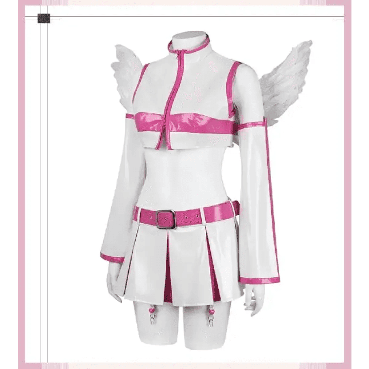 2.5D Seduction Lilysa Amano Cosplay Costume – Full Set with Wig - XS / Wig Only