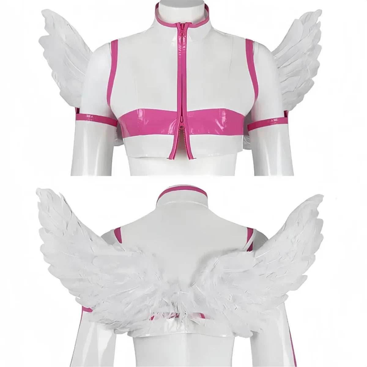 2.5D Seduction Lilysa Amano Cosplay Costume – Full Set with Wig - XS / Wig Only