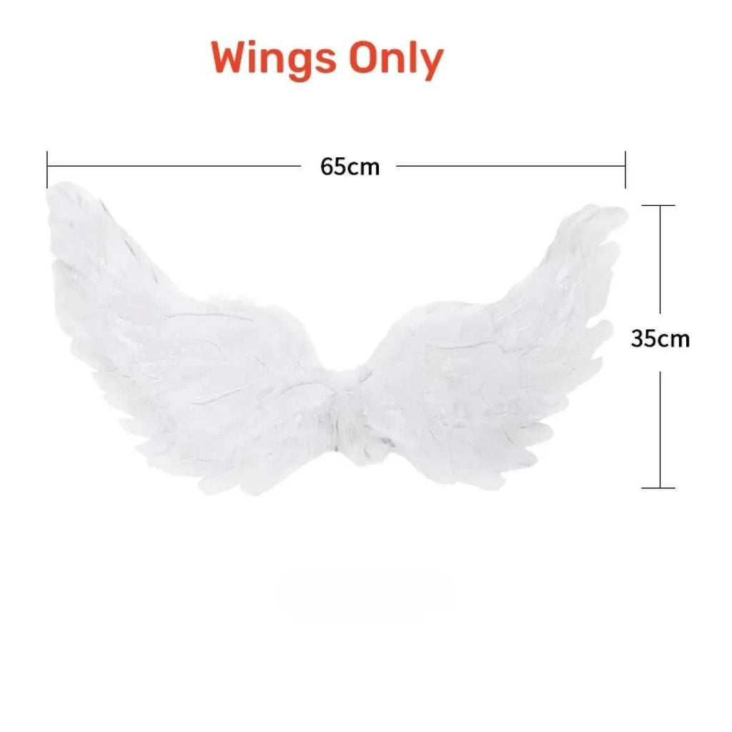 2.5D Seduction Lilysa Amano Cosplay Costume – Full Set with Wig - XS / Wings Only