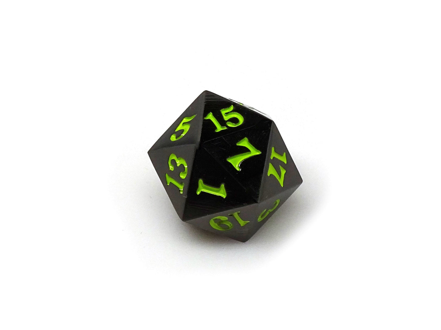 Gun Metal D20 - Signature Font -  Lime Font