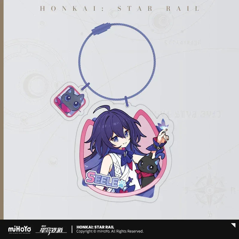 Little Cat Series Acrylic Keychain Honkai: Star Rail