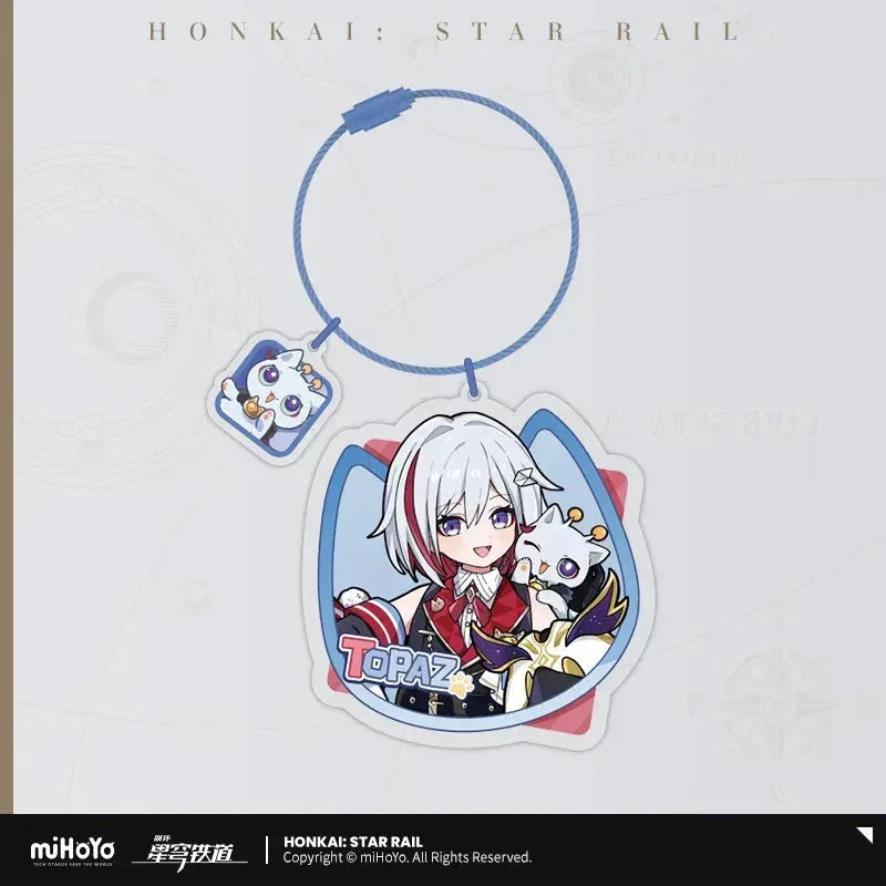 Little Cat Series Acrylic Keychain Honkai: Star Rail
