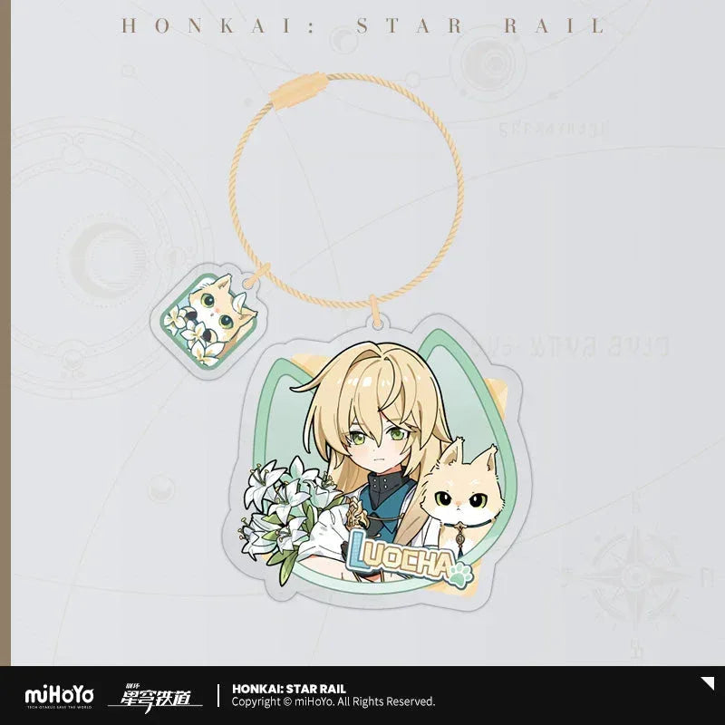 Little Cat Series Acrylic Keychain Honkai: Star Rail