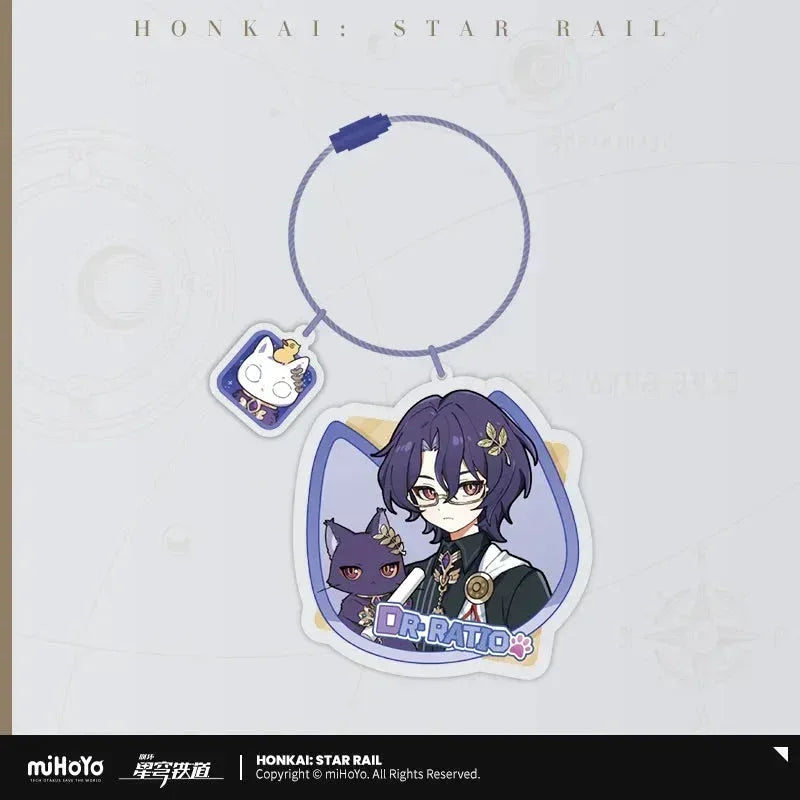 Little Cat Series Acrylic Keychain Honkai: Star Rail