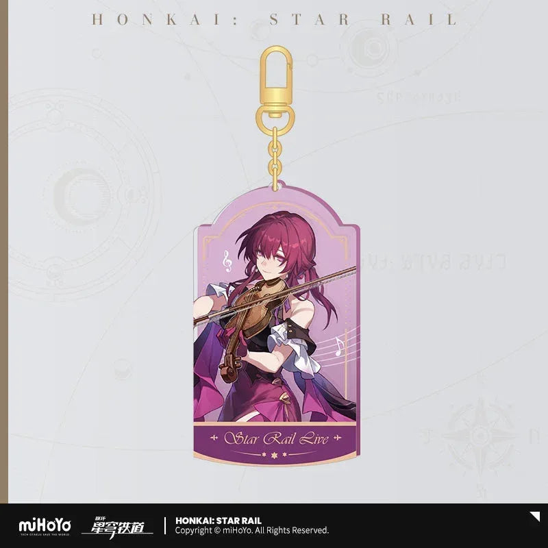 LIVE Series Quicksand Acrylic Keychain Honkai: Star Rail