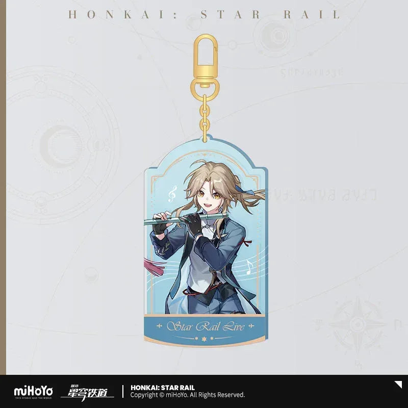 LIVE Series Quicksand Acrylic Keychain Honkai: Star Rail