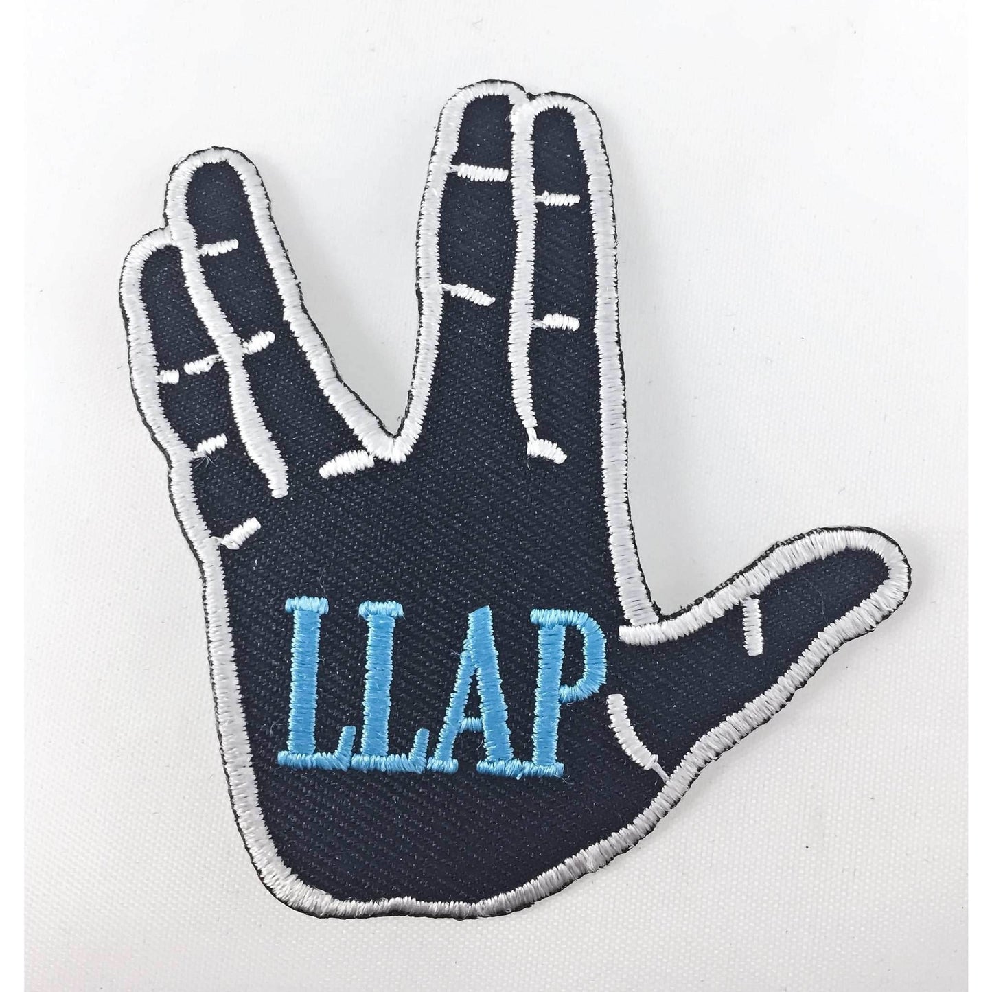 LLAP Embroidered Patch with Vulcan Salute WHOLESALE - Single