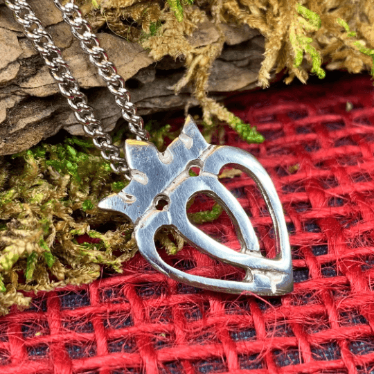 Two Hearts Luckenbooth Necklace - 
