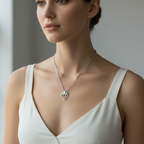 Two Hearts Luckenbooth Necklace