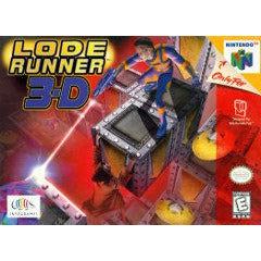 Lode Runner 3D - Nintendo 64 (LOOSE)