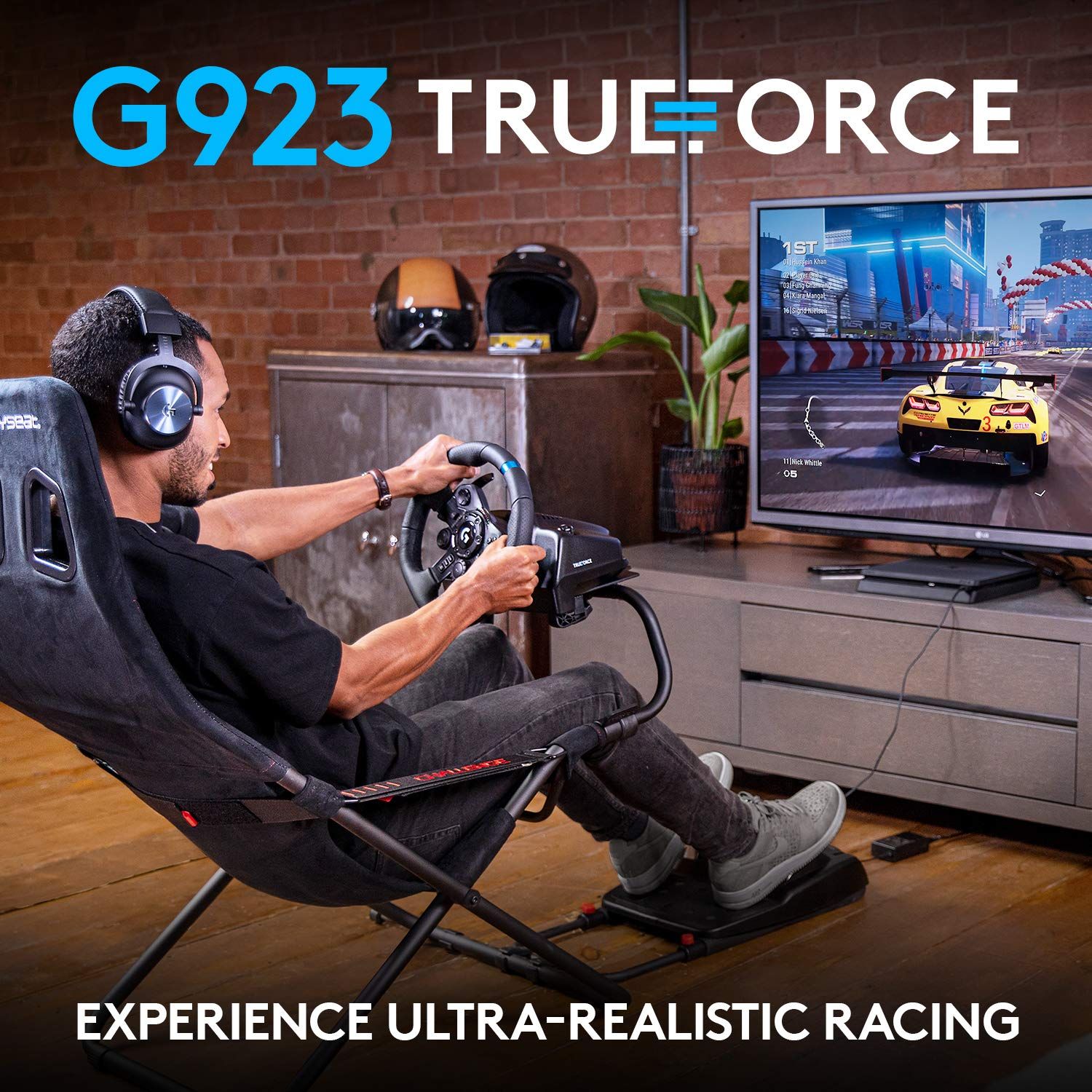 Logitech TrueForce G923 Racing Wheel & Pedals