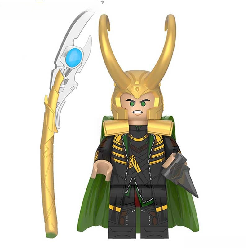 Loki Avengers Lego Minifigures Custom MCU Toys 1