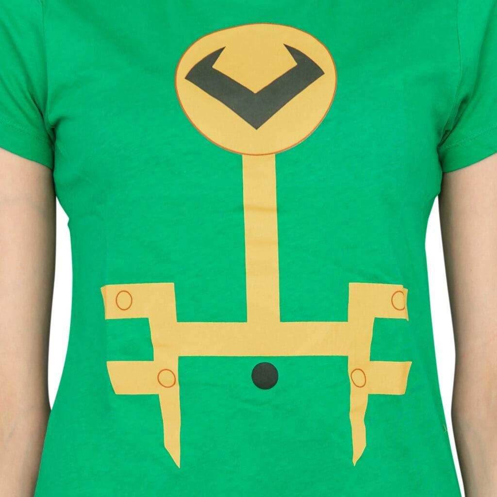 Loki Kawaii Minimal Kid Loki Symbol T-Shirt - S