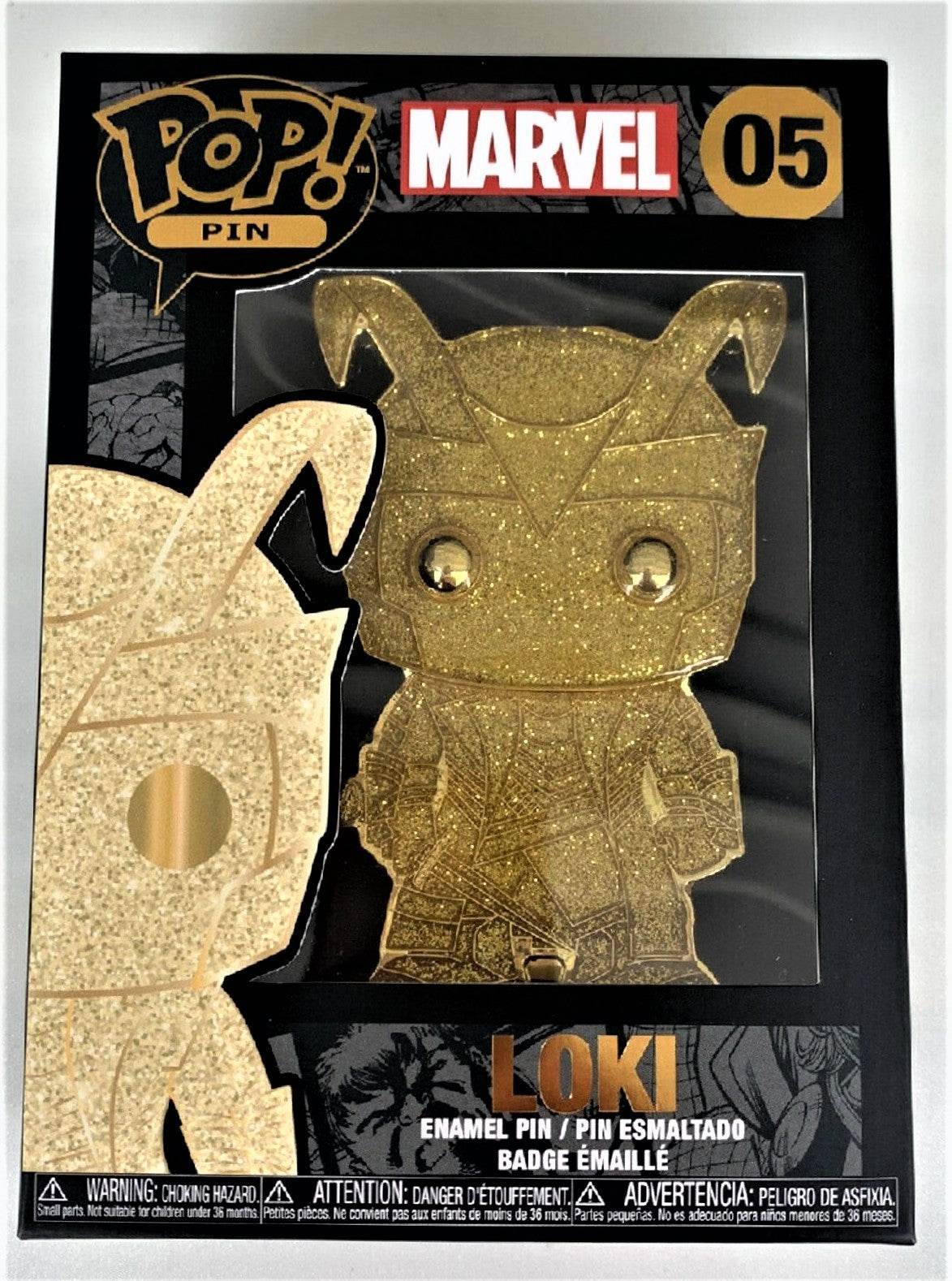 Funko Pop! Pin - Marvel Loki #05 Chase Enamel Pin - 
