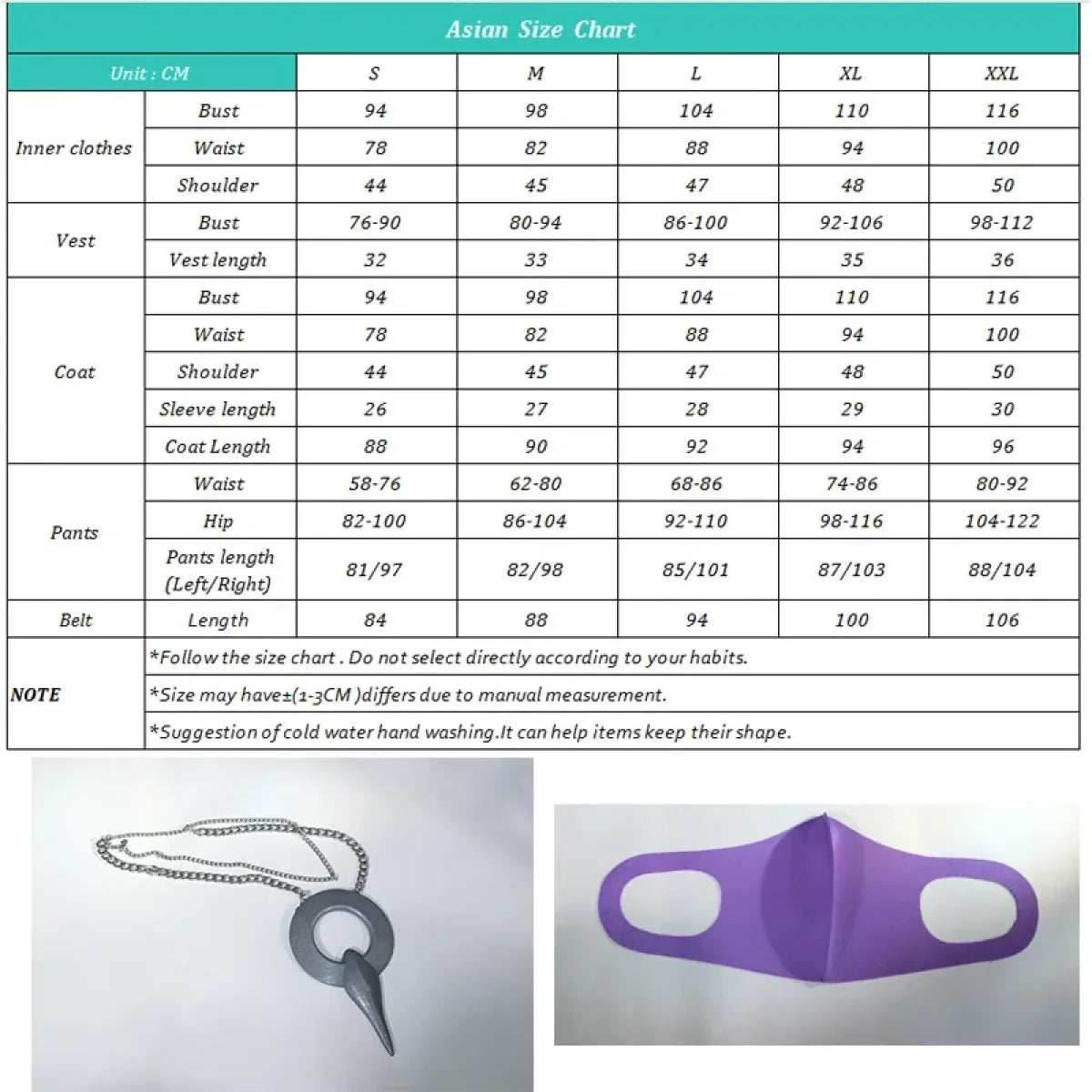 LOL Heartsteel Aphelios Cosplay Outfit - Complete Set with Mask - Aphelios / XL / Nearest Warehouse | LOL