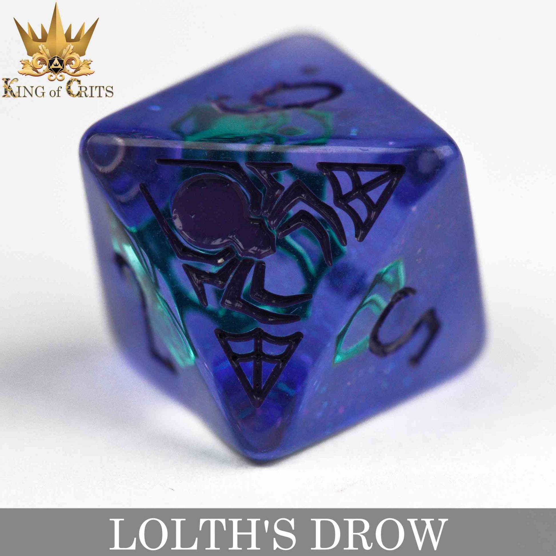 Lolth's Drow 11 Dice Set