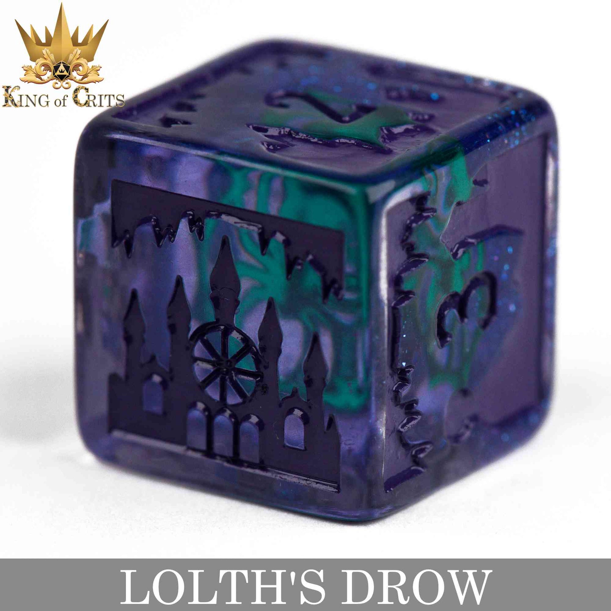 Lolth's Drow 11 Dice Set