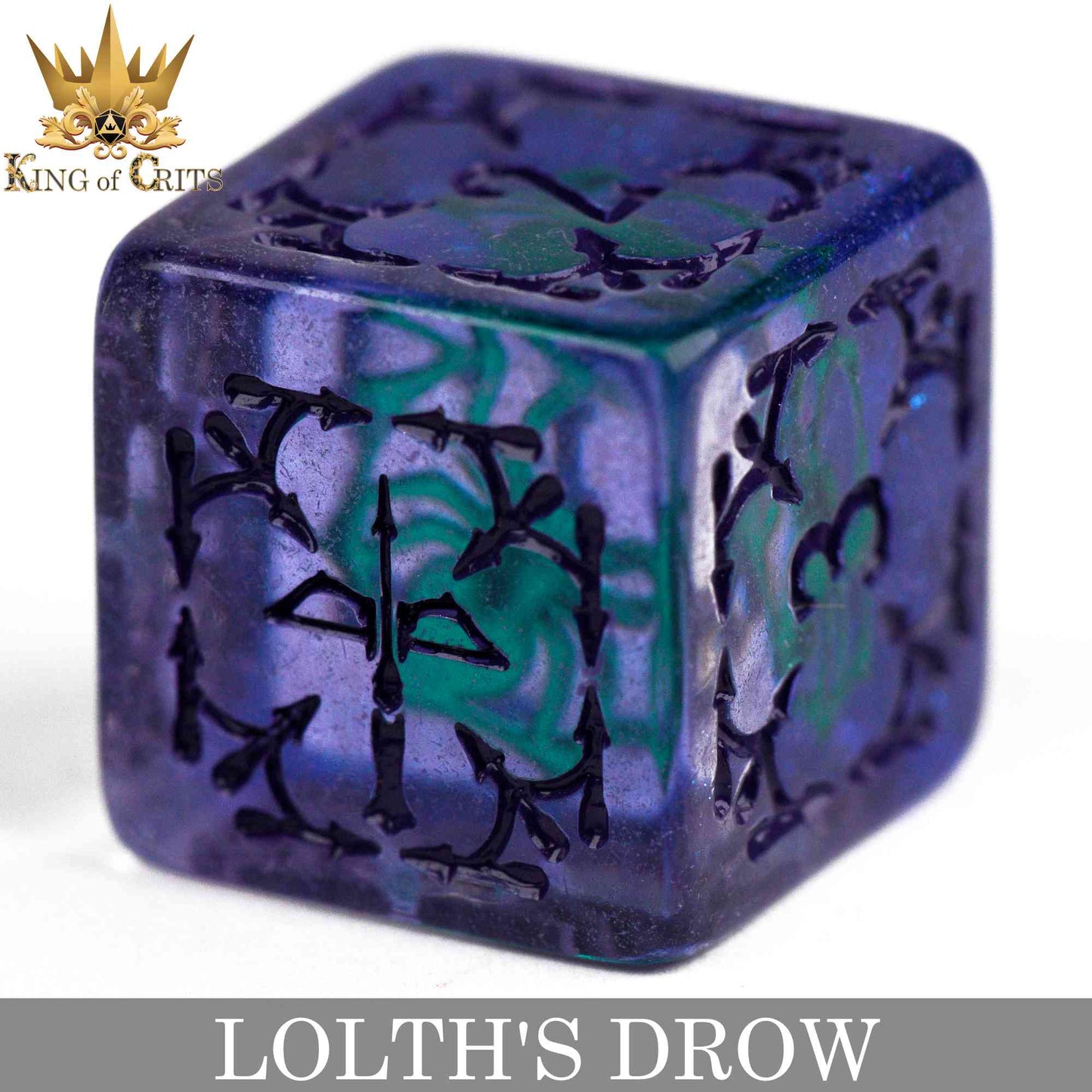 Lolth's Drow 11 Dice Set