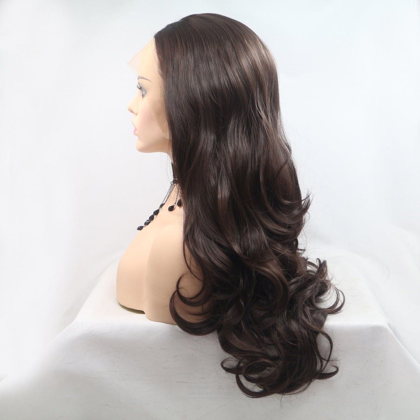 Long Wavy black wig