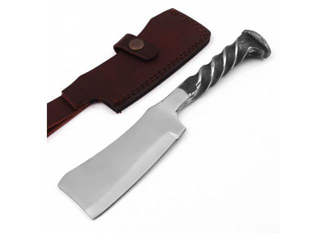 The Butcher Locomotive Railroad Spike Cleaver Knife-0