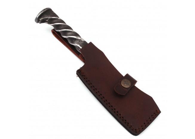 The Butcher Locomotive Railroad Spike Cleaver Knife-2