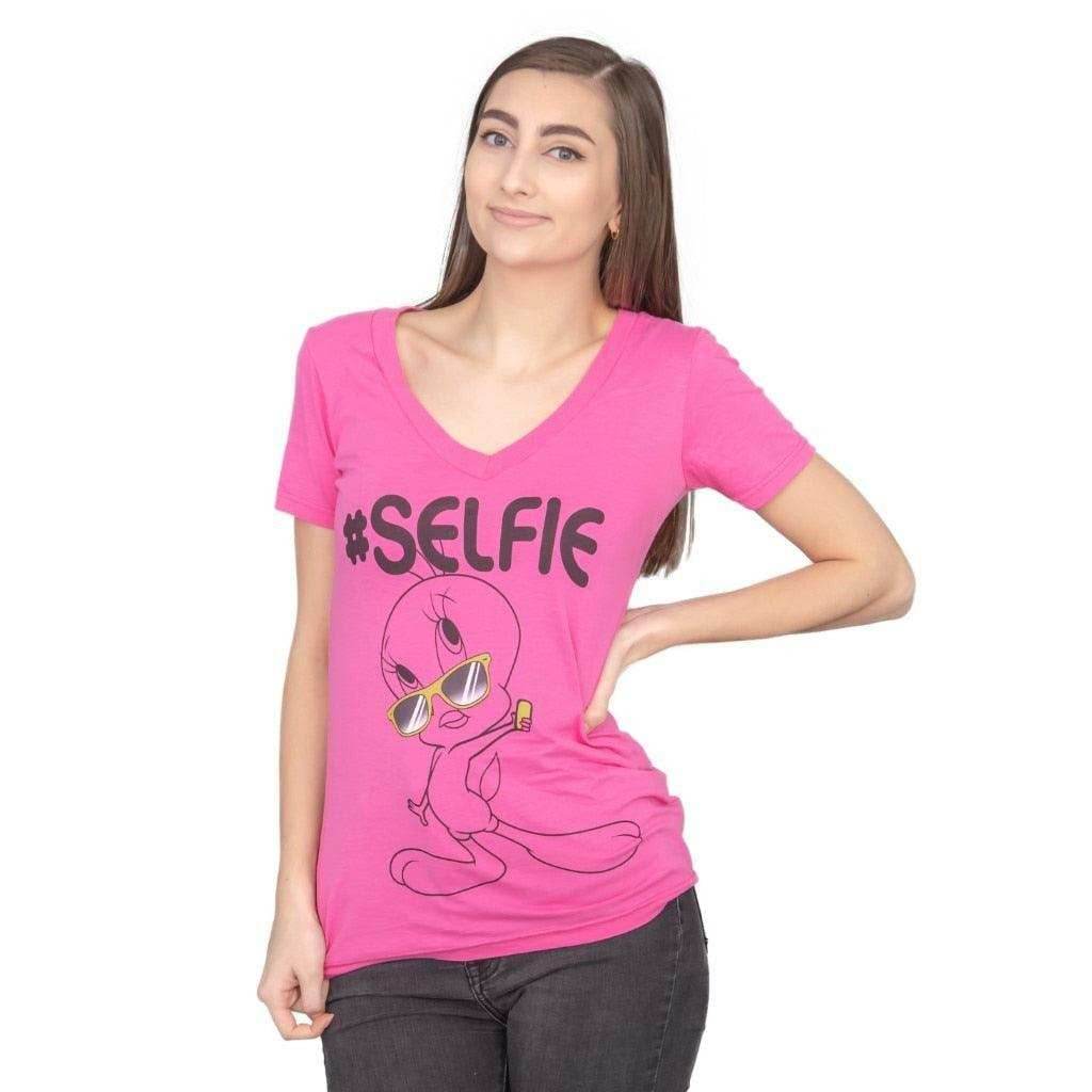 Looney Tunes Tweety #Selfie T-Shirt - S
