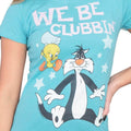 Looney Tunes We Be Clubbin' Sylvester And Tweety T-Shirt - S