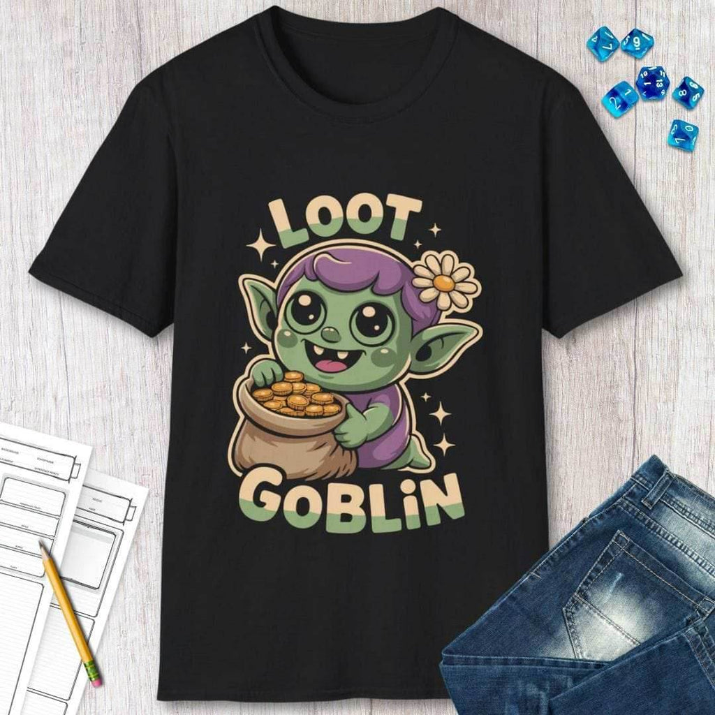 Loot Goblin Shirt - Dark Chocolate / S