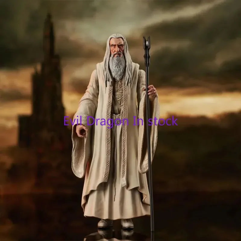 Lord of The Rings Saruman, Samwise Gamgee figure